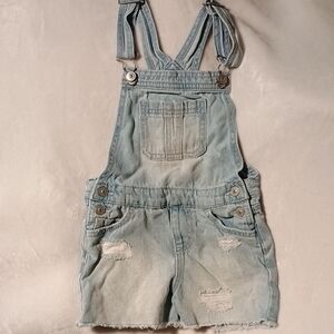 Stylish Light Blue Denim Overalls for Kids